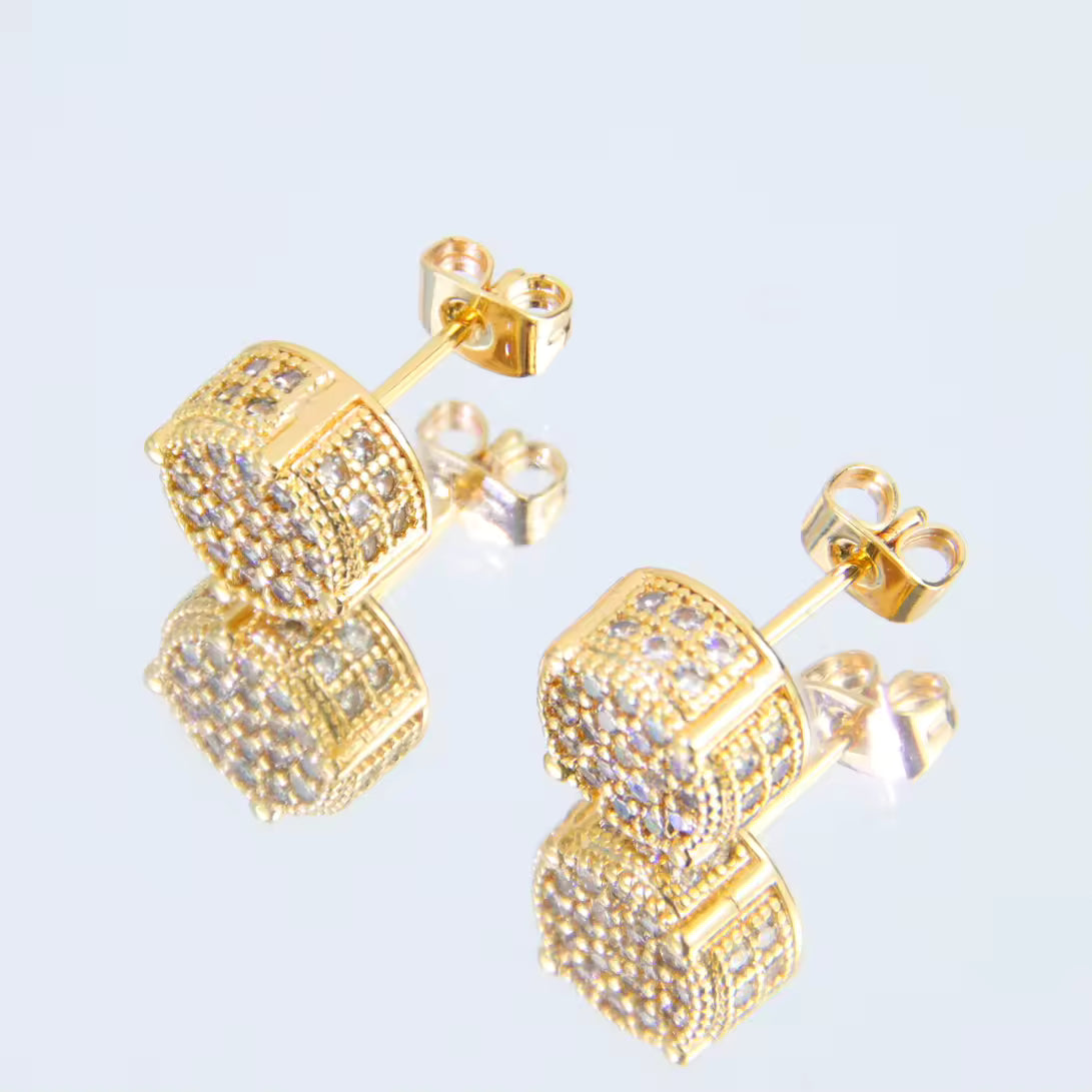 Zircon Stud Earrings