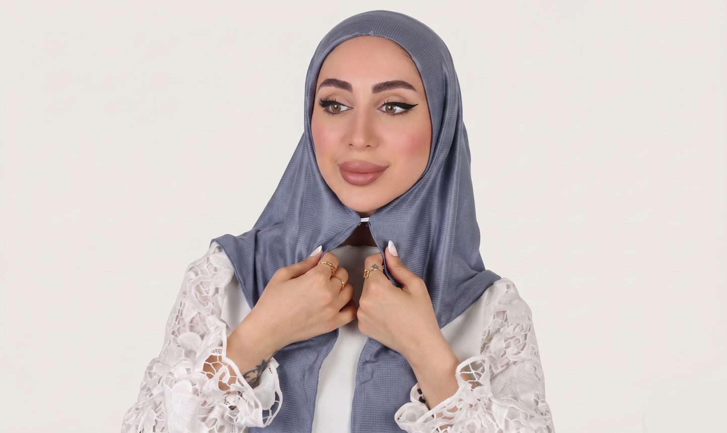 Shiny Easy Shawl