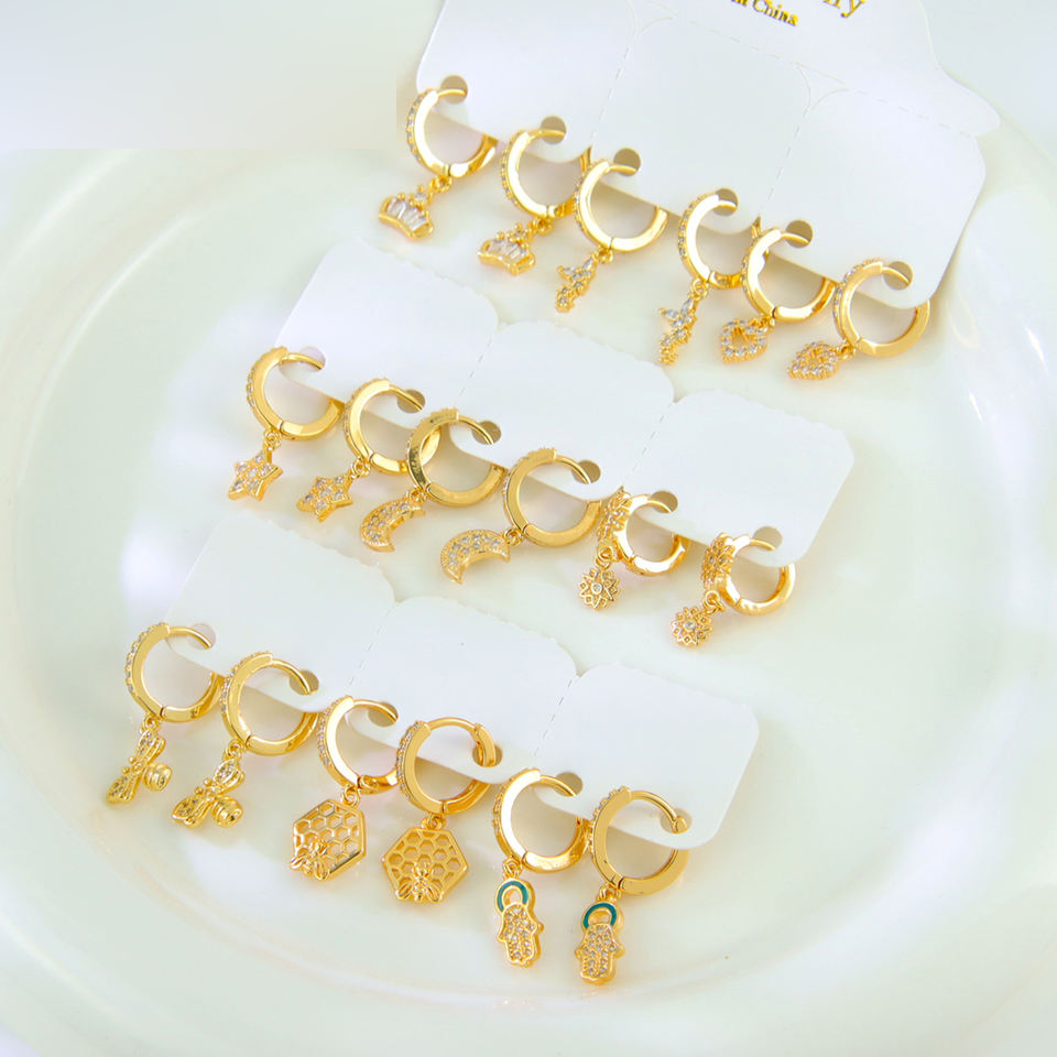 Celestial Heart Earrings