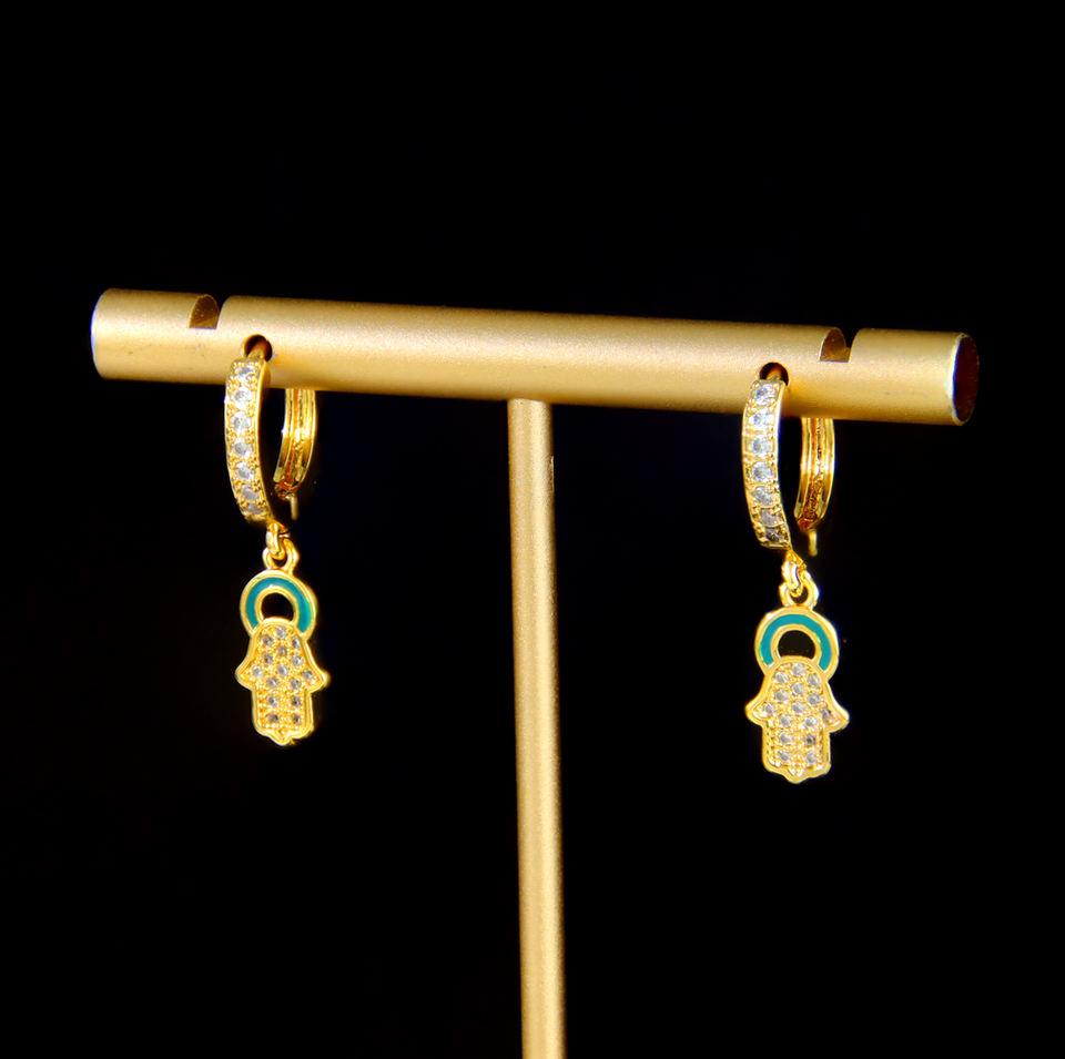 Celestial Heart Earrings view 4