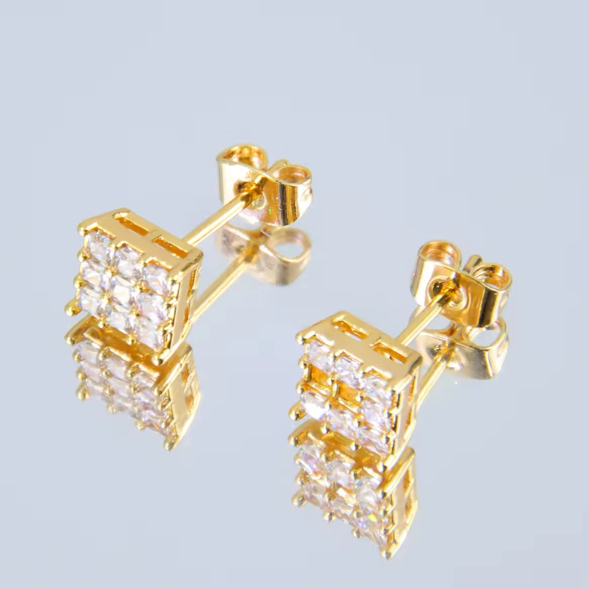 Zircon Stud Earrings