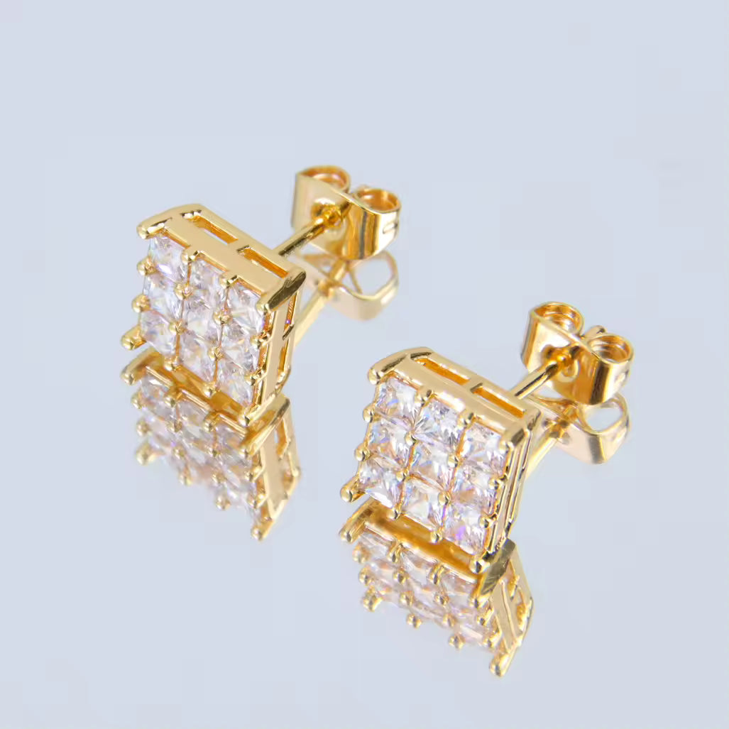 Zircon Stud Earrings