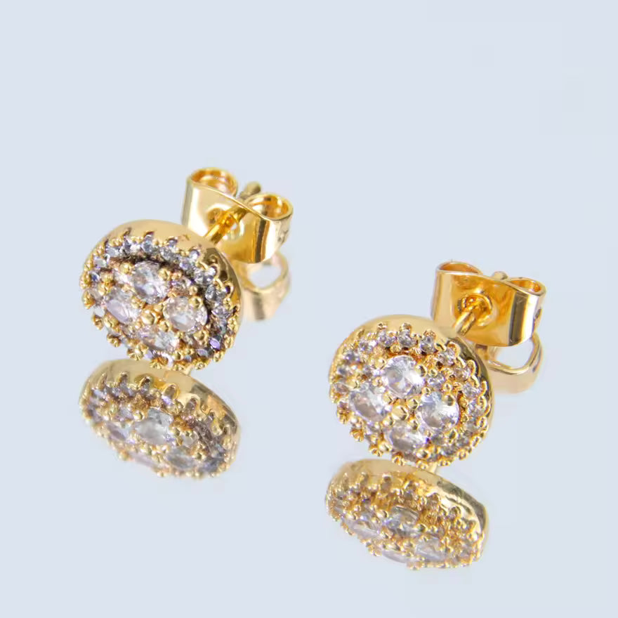 Zircon Stud Earrings