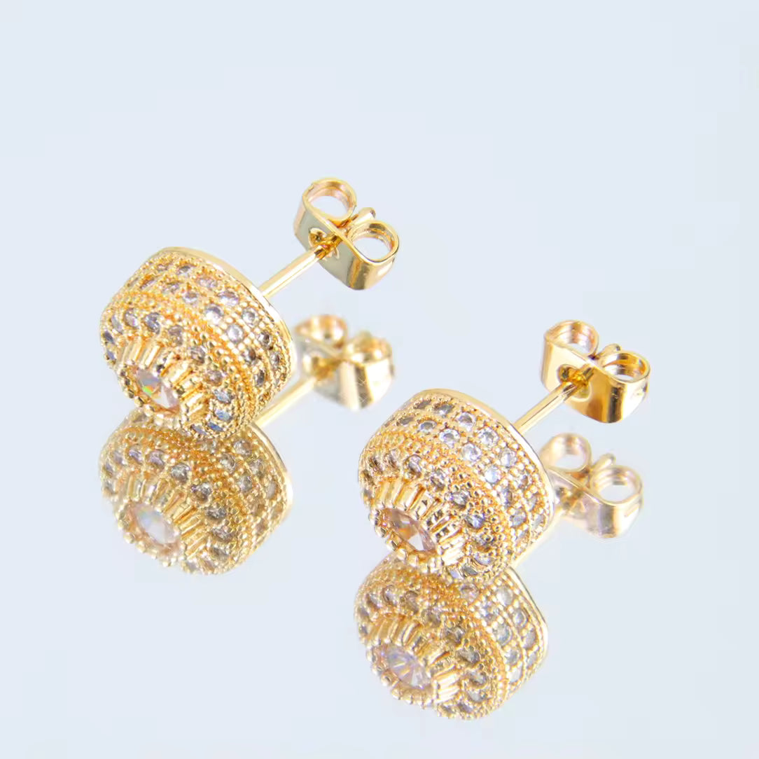Zircon Stud Earrings