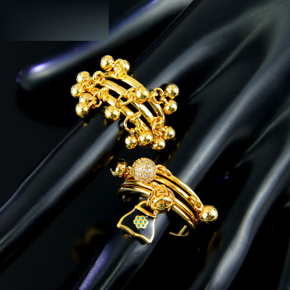 Evil Eye Beaded Ring — view 3