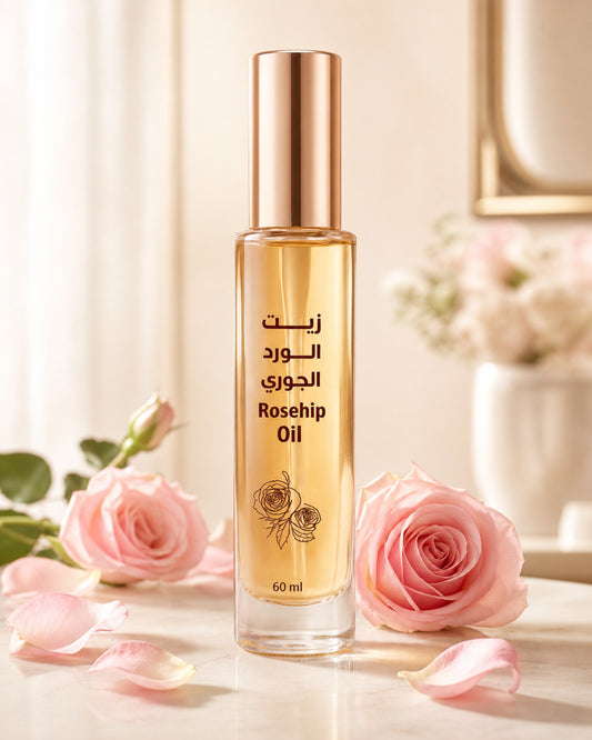 Rosehip Oil bottle