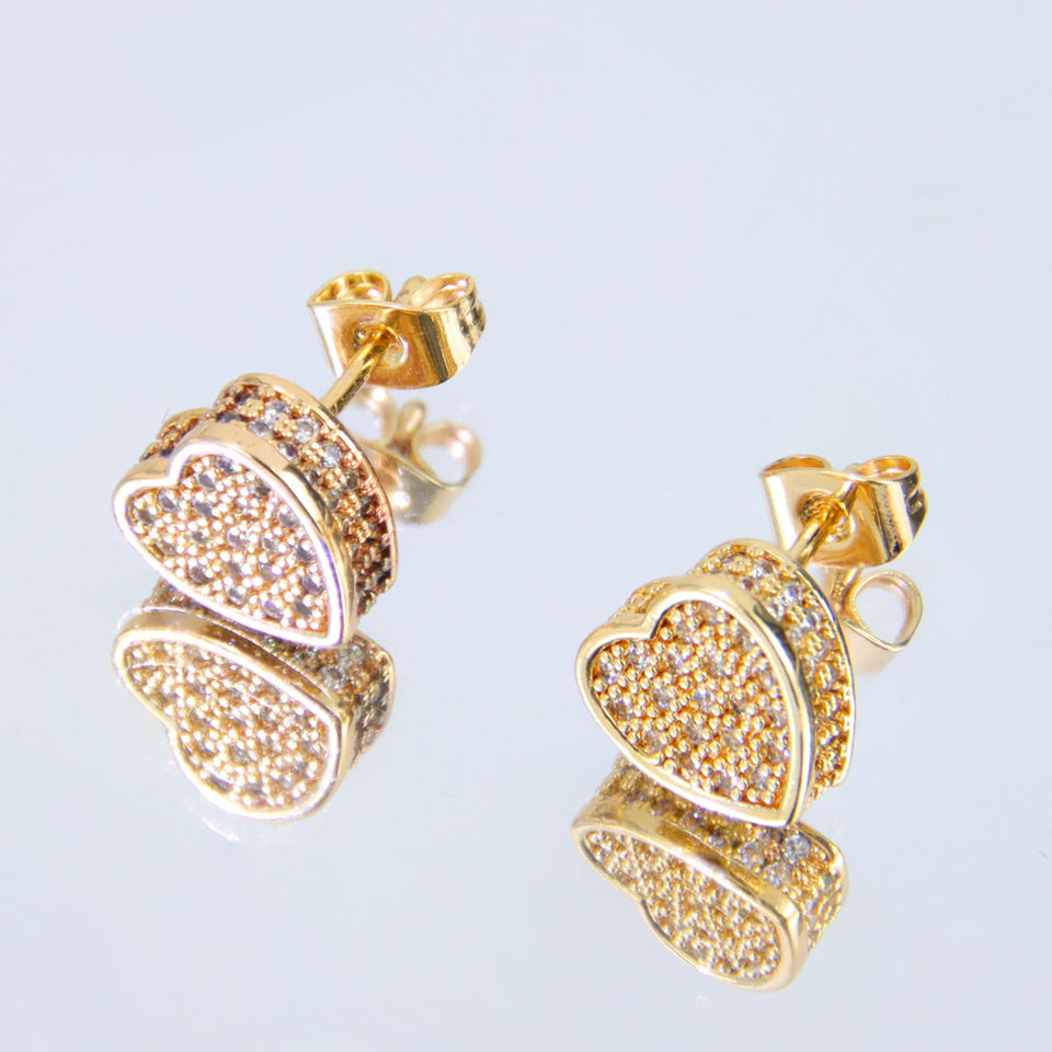 Zircon Stud Earrings view 4