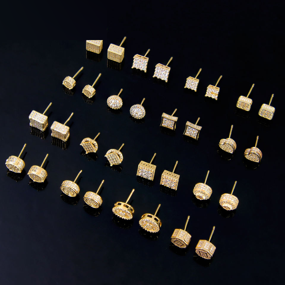 Zircon Stud Earrings view 6